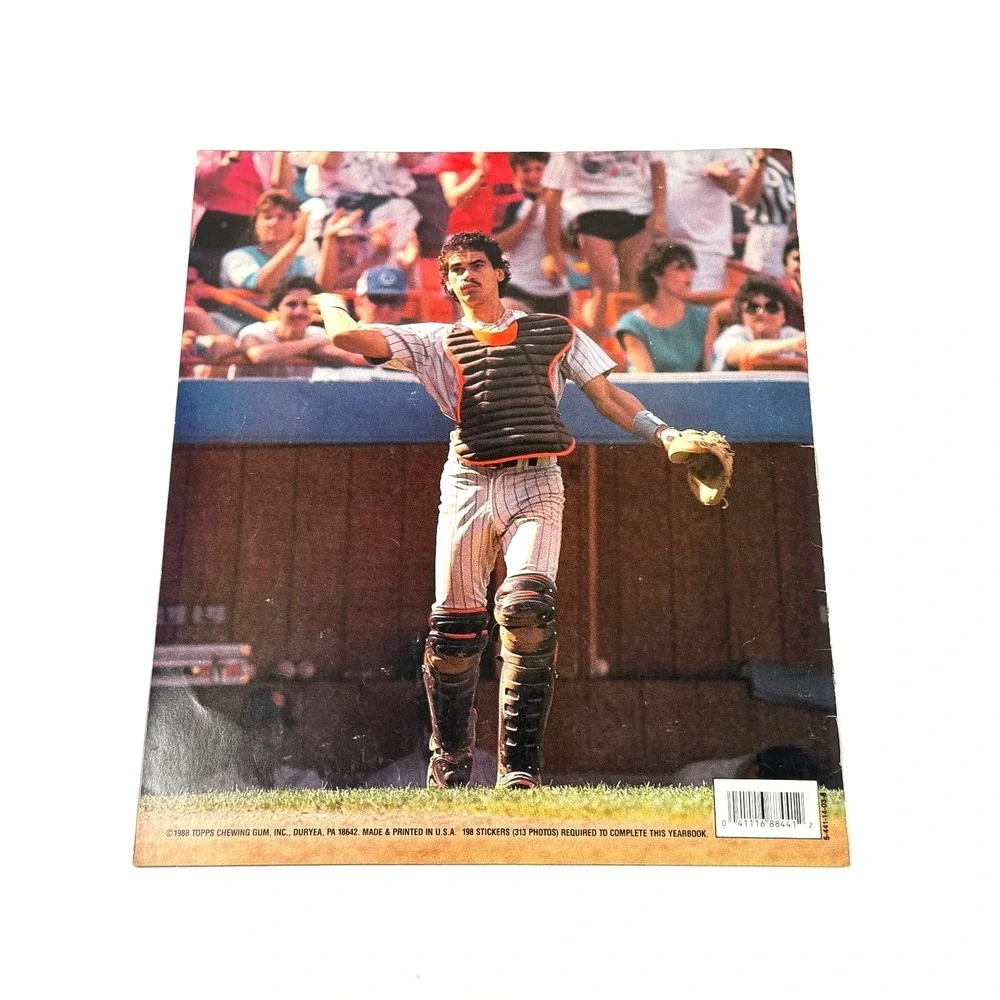 Topps Panini Baseball Sticker Books Lot 1984 1988 MLB Albums Incomplete